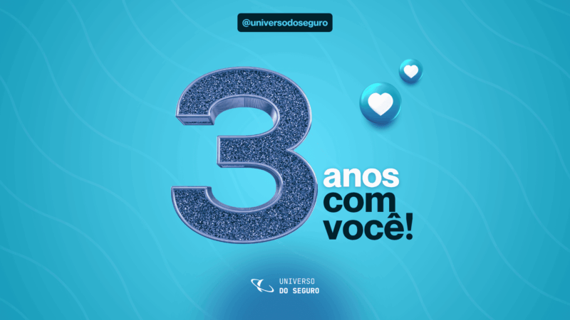 Universo do Seguro dá início às comemorações por 3 anos no ar