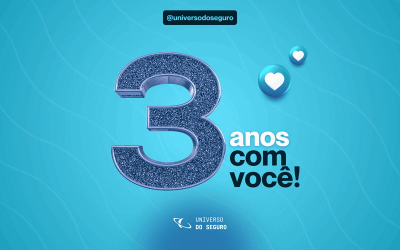 Universo do Seguro dá início às comemorações por 3 anos no ar