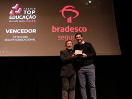 Seguro educacional da Bradesco Vida e Previdência é reconhecido pelo terceiro ano consecutivo com o Prêmio Top Educação / Foto: Divulgação