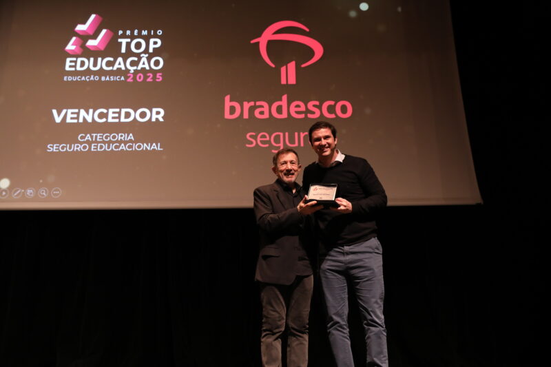Seguro educacional da Bradesco Vida e Previdência é reconhecido pelo terceiro ano consecutivo com o Prêmio Top Educação / Foto: Divulgação