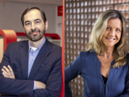 Alexandre Nogueira, diretor do Grupo Bradesco Seguros e Ana Claudia Frighetto Gonzalez, superintendente sênior do Grupo Segurador/ Foto: Divulgação