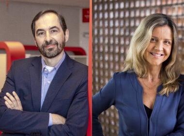 Alexandre Nogueira, diretor do Grupo Bradesco Seguros e Ana Claudia Frighetto Gonzalez, superintendente sênior do Grupo Segurador/ Foto: Divulgação