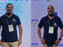 Cleber da Silva Sant’ana, coordenador de Treinamento da Europ Assistance Brasil; Douglas Rogério Fernandes dos Santos, coordenador da Rede de Prestadores da EABR / Foto: Divulgação