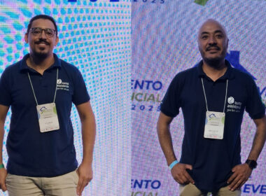Cleber da Silva Sant’ana, coordenador de Treinamento da Europ Assistance Brasil; Douglas Rogério Fernandes dos Santos, coordenador da Rede de Prestadores da EABR / Foto: Divulgação
