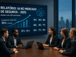 Seguradoras devem mais do que dobrar o investimento em IA nos próximos 5 anos, aponta relatório / Imagem gerada por Inteligência Artificial