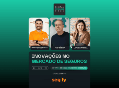 Digital Insurance Week realiza webinar sobre inovação no mercado de seguros