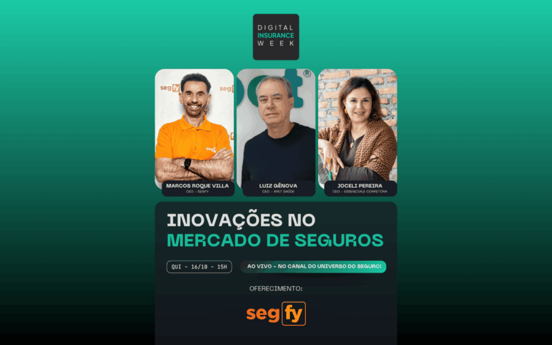 Digital Insurance Week realiza webinar sobre inovação no mercado de seguros