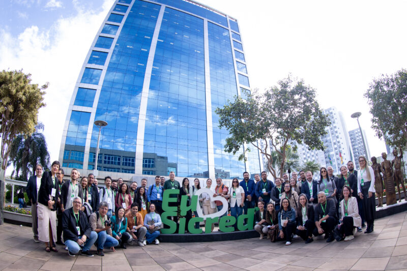 Jornalistas de todo o país visitaram a sede do Sicredi em Porto Alegre (RS) Eduardo Rocha/Sicredi
