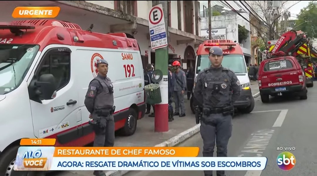 Tragédia expõe riscos em restaurantes e a importância dos seguros para estabelecimentos / Reprodução / SBT