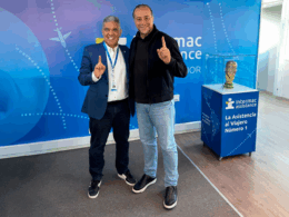 Foto: CEO Global da Intermac, Eduardo Aoki, e o diretor executivo de Seguros da Sabemi, Rodrigo Pecoraro / Divulgação