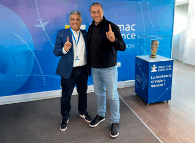 Foto: CEO Global da Intermac, Eduardo Aoki, e o diretor executivo de Seguros da Sabemi, Rodrigo Pecoraro / Divulgação