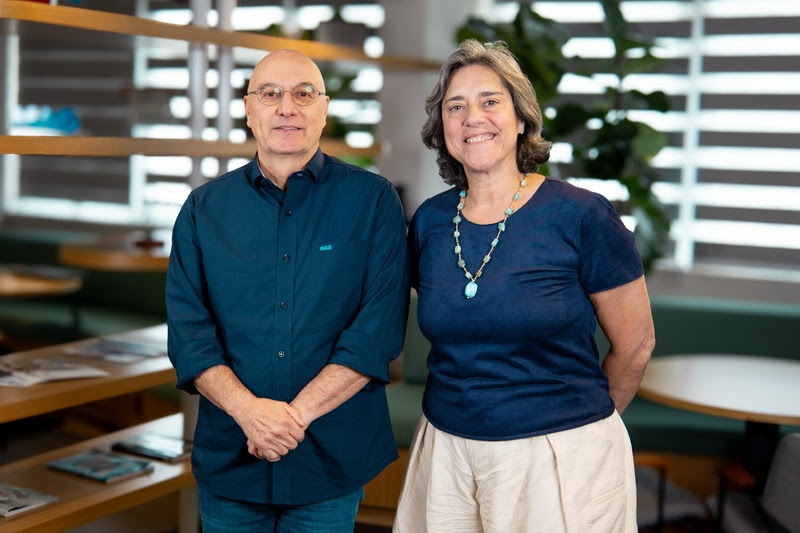 Helder Molina, CEO e chairman do Grupo MAG, e Carla Tieppo, conselheira consultiva do Grupo MAG / Foto: Divulgação