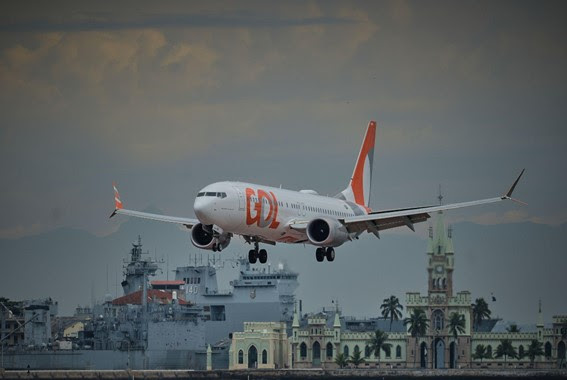 Boeing 737 MAX da GOL (Foto: Divulgação/GOL)