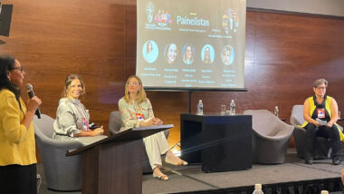 Gislaine Zorzin, vice-coordenação do Movimento Vez&Voz / Foto: Divulgação