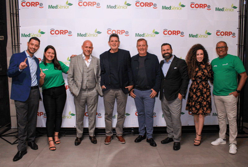 CORPe e MedSênior no evento em Curitiba / Foto: Divulgação