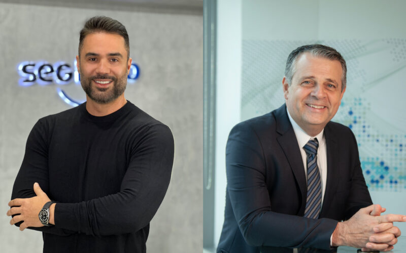 Silvano Tucci, CEO da Seg Imob e Marcio Benevides, diretor executivo de Distribuição da Zurich Seguros/ Divulgação