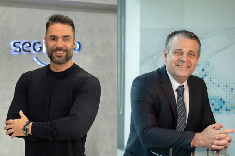 Silvano Tucci, CEO da Seg Imob e Marcio Benevides, diretor executivo de Distribuição da Zurich Seguros/ Divulgação