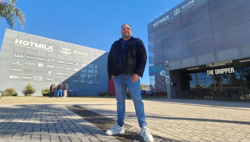 Marcelo Moura, Diretor da HOTMILK - Divulgação/HOTMILK Startups da HOTMILK PUCPR projetam faturar R$ 769 milhões em 2025/ Divulgação