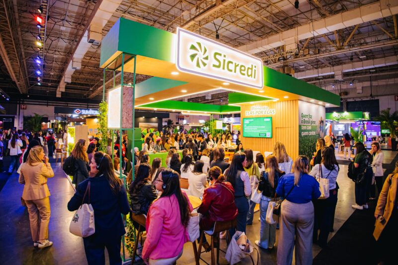 Presença do Sicredi no CNMA reforça a importância que a instituição financeira cooperativa dá ao protagonismo feminino no agro Divulgação/Sicredi