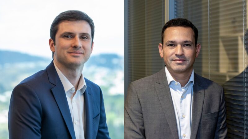 À esquerda, Alessandro Malavazi, e à direita, Rafael Barroso, superintendentes seniores da Bradesco Vida e Previdência/ Foto: Divulgação