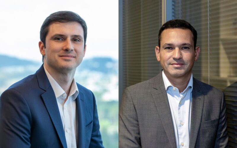 À esquerda, Alessandro Malavazi, e à direita, Rafael Barroso, superintendentes seniores da Bradesco Vida e Previdência/ Foto: Divulgação