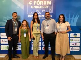 Miguel Nascimento, Deniz Oliveira, Simone Bandeira, Fernando Rocha e Rose Caribe do Grupo Kora Saúde.