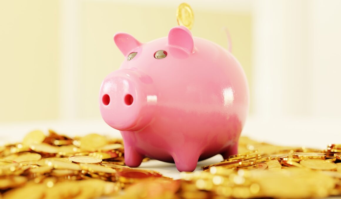 pink pig coin bank on brown wooden table