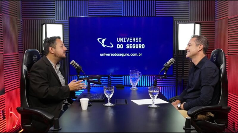 O jornalista William Anthony e Fabiano Sardá, diretor geral da MAWDY Brasil / Foto: Universo do Seguro