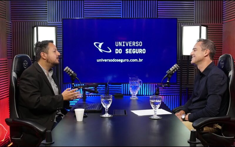 O jornalista William Anthony e Fabiano Sardá, diretor geral da MAWDY Brasil / Foto: Universo do Seguro