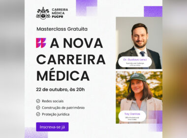 Divulgação_PUCPR PUCPR realiza MasterClass gratuita sobre as novas competências da carreira médica