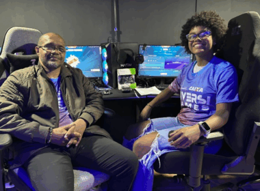 Ibece Silva e sua filha Ingrid, incluídos pelo DiversiGames / Foto: CAIXA/Divulgação