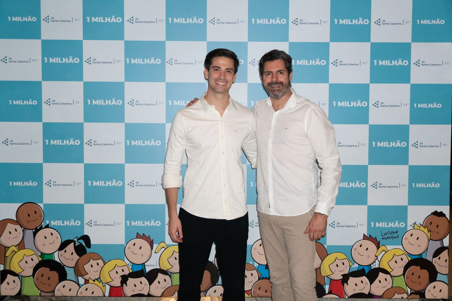 Rafael Koeoich e Evandro Badin. Foto: Adriane Gomes