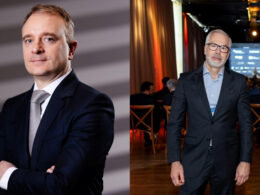 Carlos Eduardo Eichhorn, diretor de gestão de recursos, e Ricardo Ventrilho, chefe de relações com investidores