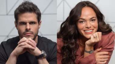 Christian de Cico, co-CEO e cofundador da Qive; Isis Abbud, co-CEO e cofundadora da Qive / Foto: Rafael Dabul / Divulgação