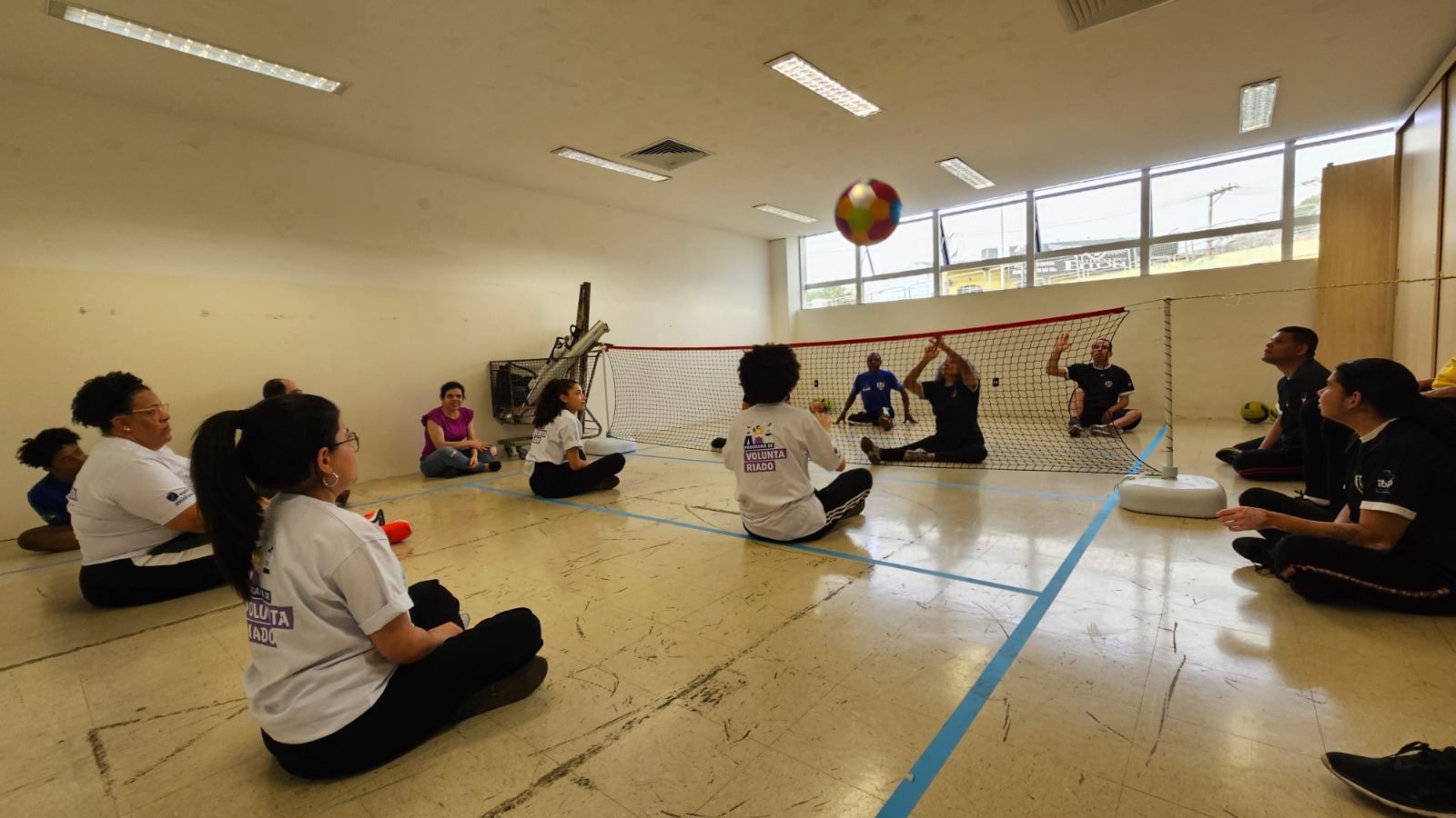 Europ Assistance realizou uma vivência de esportes adaptados em parceria com o Instituto Barueri Paralímpico / Foto: Divulgação