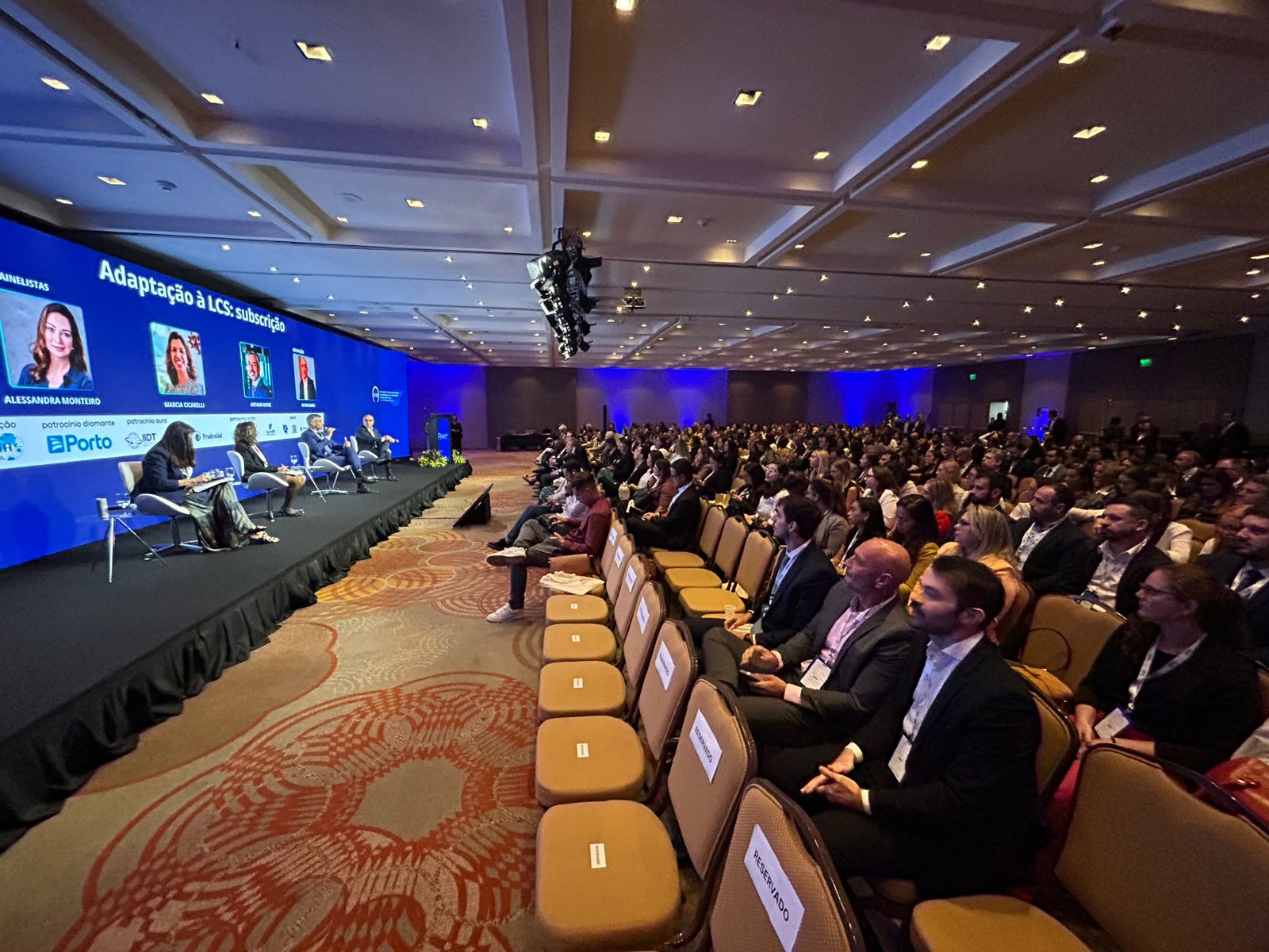 Cerca de 800 pessoas participaram do XVII Congresso Brasileiro de Direito de Seguro e Previdência / Foto: Universo do Seguro